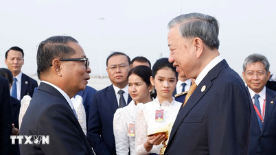 General Secretary To Lam begins his state visit to the Kingdom of Cambodia.