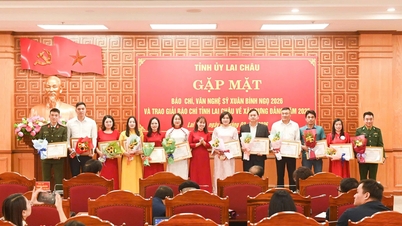 ជួបជាមួយសារព័ត៌មាន និងសិល្បករសម្រាប់ពិធីបុណ្យនិទាឃរដូវឆ្នាំសេះ ២០២៦ និងប្រគល់រង្វាន់សារព័ត៌មានខេត្តឡាយចូវស្តីពីការកសាងបក្សឆ្នាំ ២០២៥។