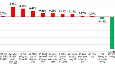 V lednu se celostátní index spotřebitelských cen mírně zvýšil o 0,05 %.