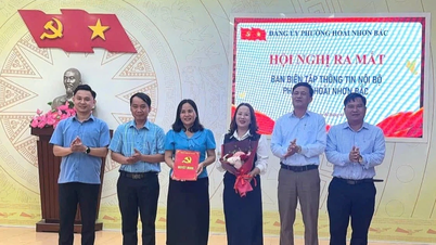 Le quartier de Hoai Nhon Bac publiera un bulletin d'information mensuel intitulé « Informations internes ».