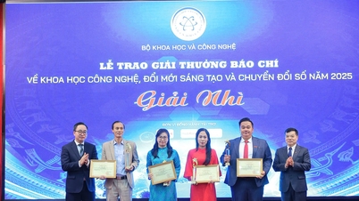 Dai Doan Ket Newspaper won Second Prize in the 2025 Journalism Award on Science, Technology, Innovation and Digital Transformation.