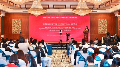 Lai Chau participates in the nationwide online conference to train journalists on election propaganda for National Assembly representatives...