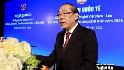 Construir una frontera pacífica y amistosa entre Vietnam y Laos.