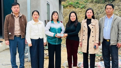 Er is ruim 500 miljoen VND beschikbaar gesteld ter ondersteuning van arme huishoudens in Kien Thiet die zwaar getroffen zijn door stormen en overstromingen.