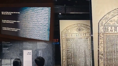 Opening of the exhibition 'History in Stone' at Van Mieu - Quoc Tu Giam