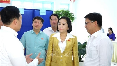 La vice-présidente de l'Assemblée nationale, Nguyen Thi Thanh, supervise les préparatifs des élections à Hô Chi Minh-Ville.