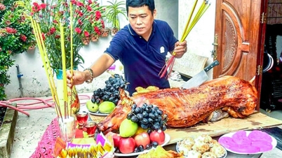 ទំនៀមទម្លាប់គោរពបូជាចុងឆ្នាំដ៏ស្រស់ស្អាតរបស់សហគមន៍ចិននៅកាម៉ៅ។