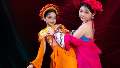 ពិធីជប់លៀងសម្រាប់ភ្នែក៖ ការប្រមូលផ្ដុំសម្លៀកបំពាក់រដូវផ្ការីករបស់អ្នករចនាម៉ូដ កៅ មិញ ធៀន សម្រាប់ឆ្នាំសេះ។