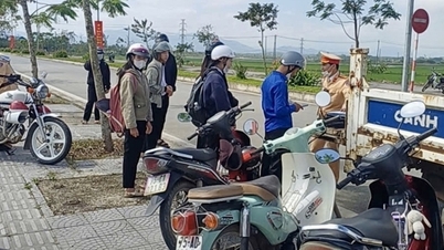 La police de la ville de Hué intensifie ses patrouilles et réprime les infractions au code de la route.