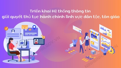 Departementet för etniska och religiösa frågor i Cao Bang-provinsen implementerar ministeriet för etniska och religiösa frågors informationssystem för hantering av administrativa förfaranden.