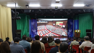 람동신문사 및 라디오·텔레비전 방송국의 400여 명의 간부, 직원, 근로자들이 당 제14차 전국대표대회 결의안을 학습했습니다.