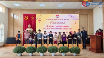 Le Front de la Patrie du Vietnam prend en charge les célébrations du Têt pour les familles défavorisées.