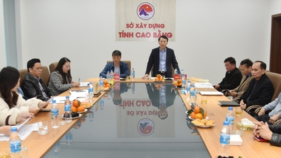 Întâlnire pentru a discuta costurile forței de muncă în construcții în provincie în 2026 - Ziarul online Cao Bang