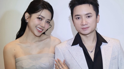Phan Mạnh Quỳnh y su esposa celebraron su décimo aniversario de una manera especial.