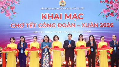 Hà Nội trao hàng ngàn phiếu mua hàng, suất quà tại chợ tết công đoàn
