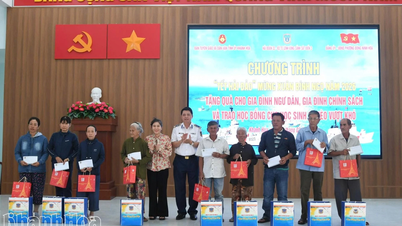 Organisering av «Island Tet»-programmet i Dong Ninh Hoa-distriktet.