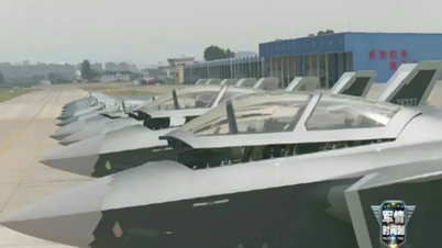 De Chinese luchtmacht heeft een nieuwe lading J-20 gevechtsvliegtuigen ontvangen.