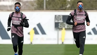 Descifrando la 'aterradora' máscara utilizada durante el entrenamiento del Real Madrid.