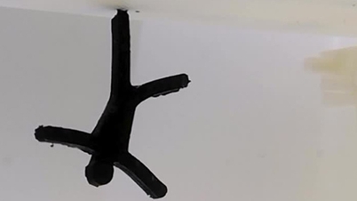 He unveiled a robot that's 'as soft as jelly' and can transform using an electric field.