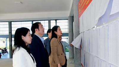 Provincie Ha Tinh provádí inspekce a monitorování příprav na volby v obcích a obvodech.