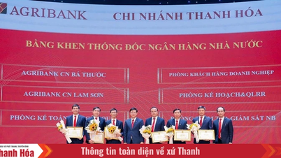 Agribank Thanh Hoa menyelenggarakan konferensi untuk perwakilan karyawan.