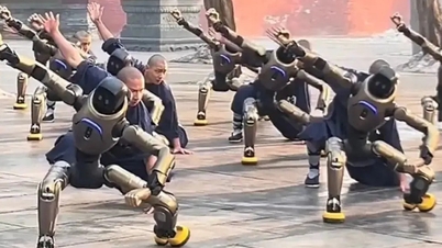 Mengapa China melatih robot dalam kung fu Shaolin?