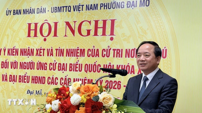 Bầu cử Quốc hội: 100% cử tri tín nhiệm những người được giới thiệu ứng cử