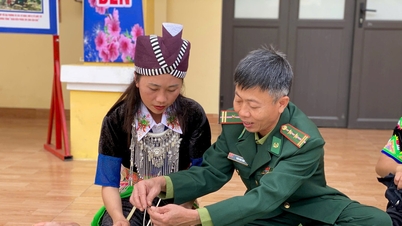 „Primăvara la Poliția de Frontieră aduce căldură în inimile sătenilor” în Tam Thai