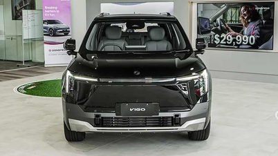 O veículo elétrico Dongfeng Vigo 2026 estreia no Sudeste Asiático e em breve estará à venda no Vietnã.