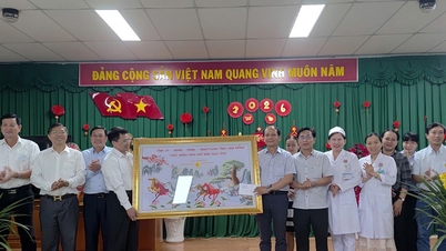 Wakil Ketua Delegasi Majelis Nasional Provinsi Lam Dong, Duong Khac Mai, mengunjungi dan menyampaikan ucapan selamat Tahun Baru kepada Rumah Sakit Paru-paru Binh Thuan.