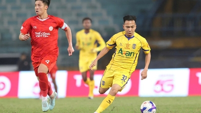 Cong-Viettel verlor überraschend gegen SLNA mit 1:4.