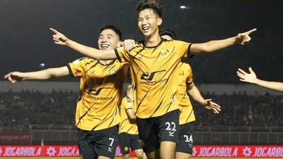 Un joueur laotien inscrit deux buts spectaculaires en V-League.