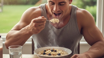 Pengunjung gim: Adakah makan oat untuk sarapan pagi cukup tenaga?