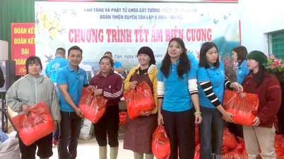 โครงการ "ให้ความอบอุ่นในช่วงเทศกาลตรุษจีนในพื้นที่ชายแดน" สำหรับครัวเรือนยากจนในเขตชายแดน
