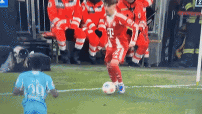 A mistake by the Bayern Munich prodigy.