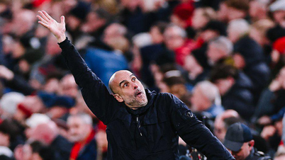 Coach Pep Guardiola was left in stitches after Donnarumma's incredible save.