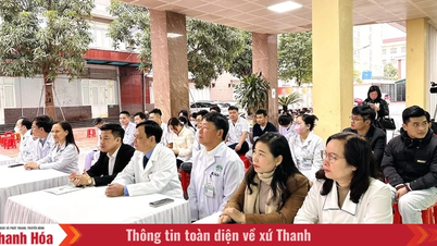Cela marque le début du programme de don de sang volontaire 2026 pour le secteur de la santé de la province de Thanh Hoa.