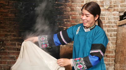 Les cuisines de Muong Khuong vibrent de l'esprit festif du Têt.