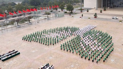 Το σιρόπι για τον βήχα Bo Phe Bao Thanh σημειώνει ρεκόρ για τον μεγαλύτερο σχηματισμό «πράσινων πνευμόνων» στο Βιετνάμ.