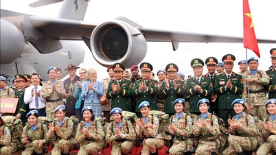 PBB secara resmi meningkatkan status kepolisian penjaga perdamaian Vietnam ke Level 3.