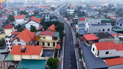 Dong Trieu accelerates the completion of urban infrastructure.