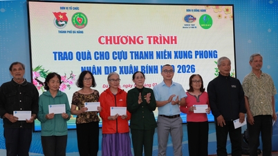 អំណោយបុណ្យតេតចំនួន ៤០ ត្រូវបានប្រគល់ជូនអតីតយុវជនស្ម័គ្រចិត្តក្នុងឱកាសបុណ្យចូលឆ្នាំថ្មី ឆ្នាំ២០២៦ (ឆ្នាំសេះ)។