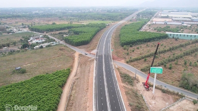 جب Bien Hoa - Vung Tau ایکسپریس وے کے 18 کلومیٹر سے زیادہ حصے کو کام میں لایا جاتا ہے تو ٹریفک کے انتظام کے منصوبوں پر تاثرات فراہم کرنا۔
