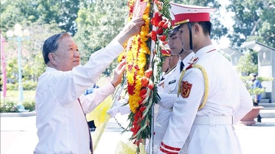 អគ្គលេខាធិការ ថូ ឡាំ បានអុជធូបនៅទីក្រុងតៃនិញ និងទីក្រុងហូជីមិញ។