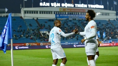 V-League: Nam Định held to a draw by Hà Tĩnh after conceding a last-minute goal.