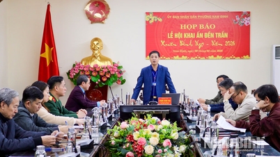 Conferência de imprensa para a Cerimônia de Abertura do Selo do Templo Tran na Primavera do Ano do Cavalo de 2026