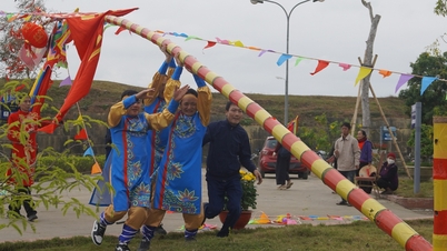 Thượng Nêu feiert Tet in der Zitadelle der Ho-Dynastie.