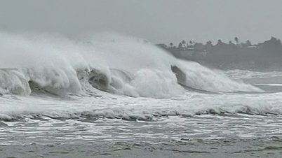 Weather forecast for February 10th: Many coastal areas will experience strong gusts of wind and high waves.