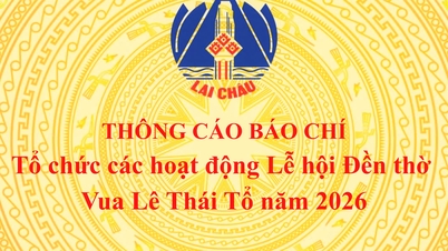 Pressmeddelande: Organisering av aktiviteter för King Le Thai To Temple Festival 2026