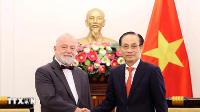 รัฐมนตรีว่าการกระทรวงการต่างประเทศ เลอ ฮว่าย จุง ได้ให้การต้อนรับเอกอัครราชทูตสาธารณรัฐเช็ก